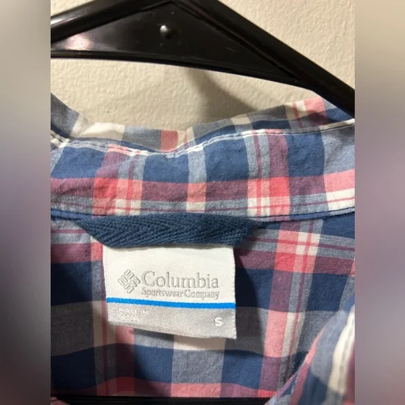 Columbia Men’s short button shirt Size S - Picture 4 of 5